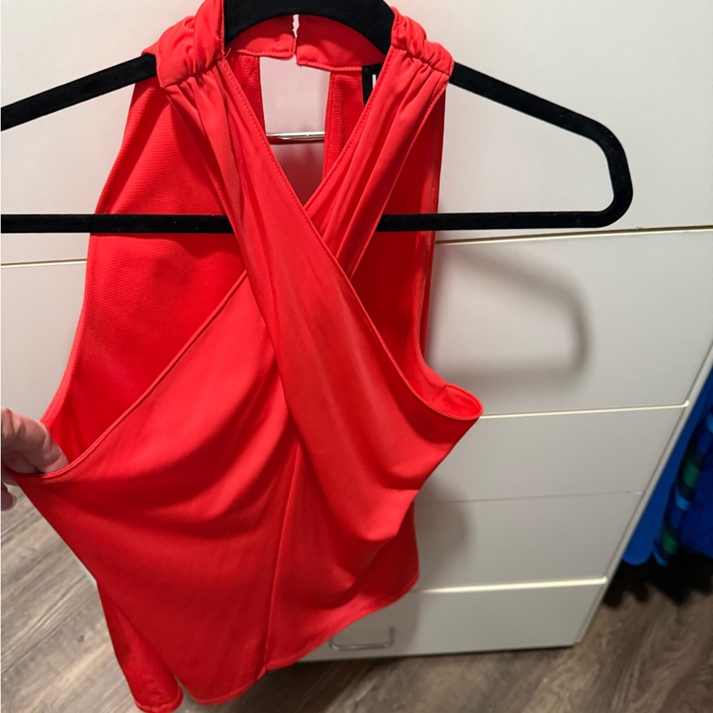 INC International Concepts Bold Red Garment